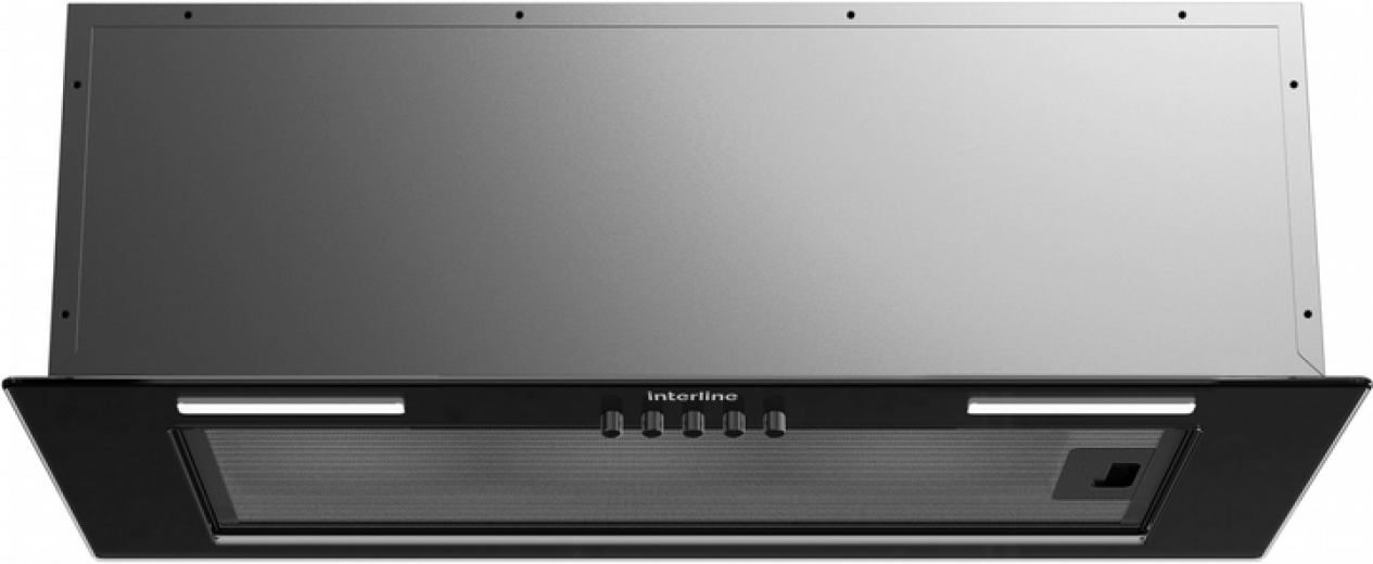 Витяжка INTERLINE LINE S BL A/60 GL/PB - фото - інтернет-магазин електроніки та побутової техніки TTT