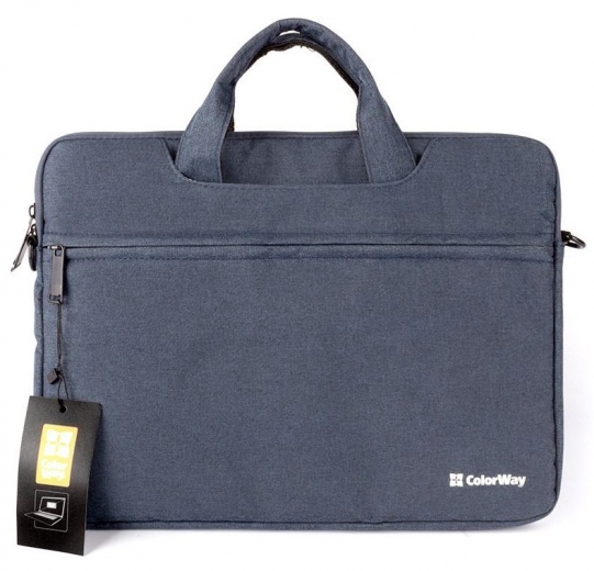 Сумка для ноутбука ColorWay Casual 13.3'' (CW-LBC133-NV) Navy  - фото - интернет-магазин электроники и бытовой техники TTT