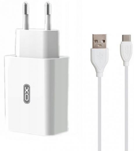 Сетевое зарядное устройство XO L36 1USB QC3.0 + lightning cable White - фото - интернет-магазин электроники и бытовой техники TTT