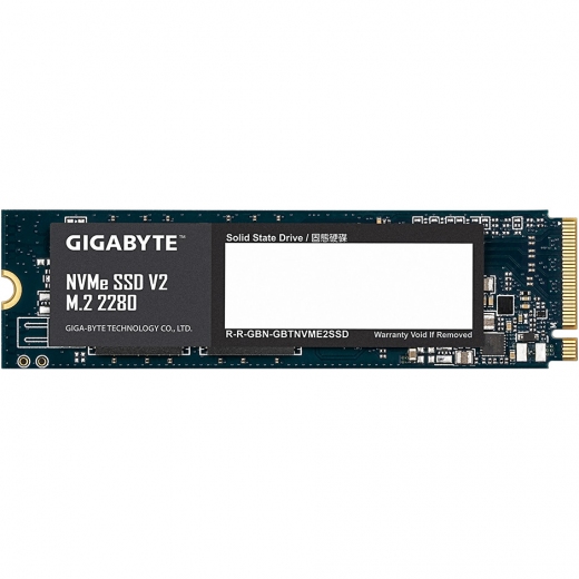 SSD Gigabyte NVMe SSD V2 256GB M.2 2280 NVMe PCIe 3.0 x4 3D TLC NAND Flash (G3NVMEV2256G) - фото - интернет-магазин электроники и бытовой техники TTT