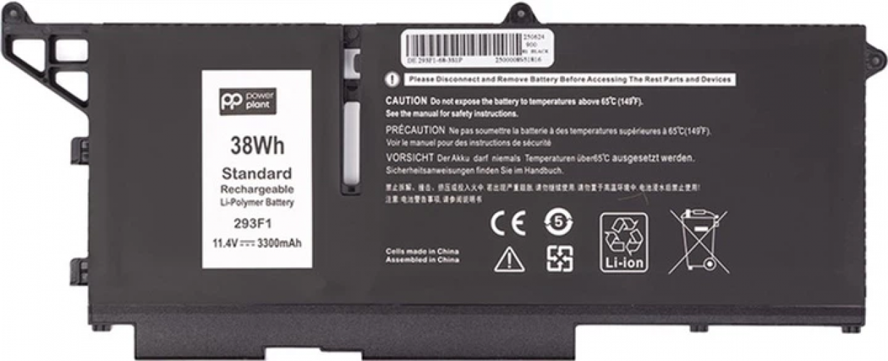 Аккумулятор PowerPlant для Dell Latitude 5330 (293F1) 11.4V 3300mAh (NB442201) - фото - интернет-магазин электроники и бытовой техники TTT
