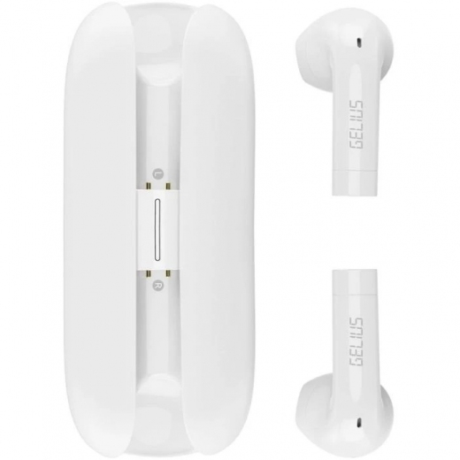 Навушники Gelius Elegance GP-TWS044 White - фото - інтернет-магазин електроніки та побутової техніки TTT