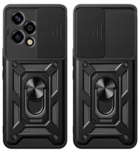 Панель BeCover Military для Honor 200 Lite (713044) Black - фото - інтернет-магазин електроніки та побутової техніки TTT