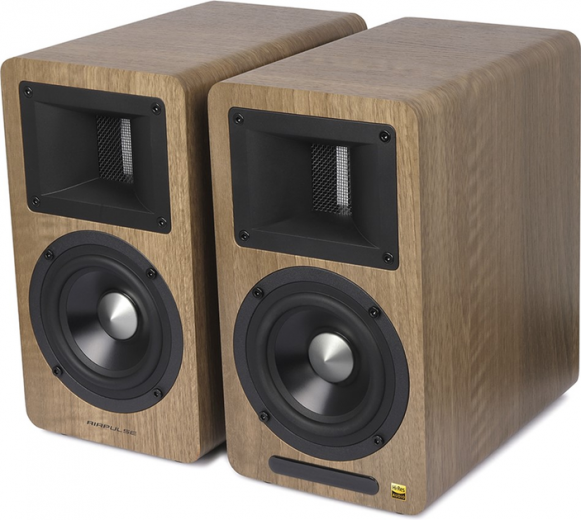 Акустическая система Edifier AirPulse A80 2.0 100W Bluetooth (AirPulseA80Brown) Brown  - фото Акустическая система Edifier AirPulse A80 2.0 100W Bluetooth (AirPulseA80Brown) Brown  - фото - интернет-магазин электроники и бытовой техники TTT