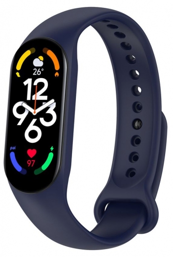 Ремінець BeCover для Xiaomi Mi Smart Band 7 (707479) Deep Blue - фото - інтернет-магазин електроніки та побутової техніки TTT