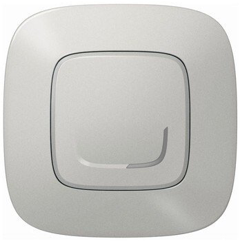 Розумний бездротовий вимикач Legrand Valena Allure with NETATMO (752785) Aluminum - фото - інтернет-магазин електроніки та побутової техніки TTT