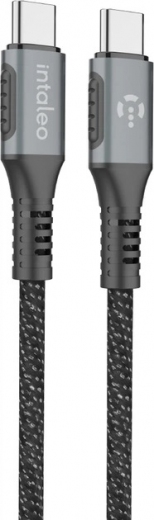 Кабель Intaleo CBGPD60WTT1 Type-C to Type-C 1.2 м 60 W (1283126518096) - фото - интернет-магазин электроники и бытовой техники TTT