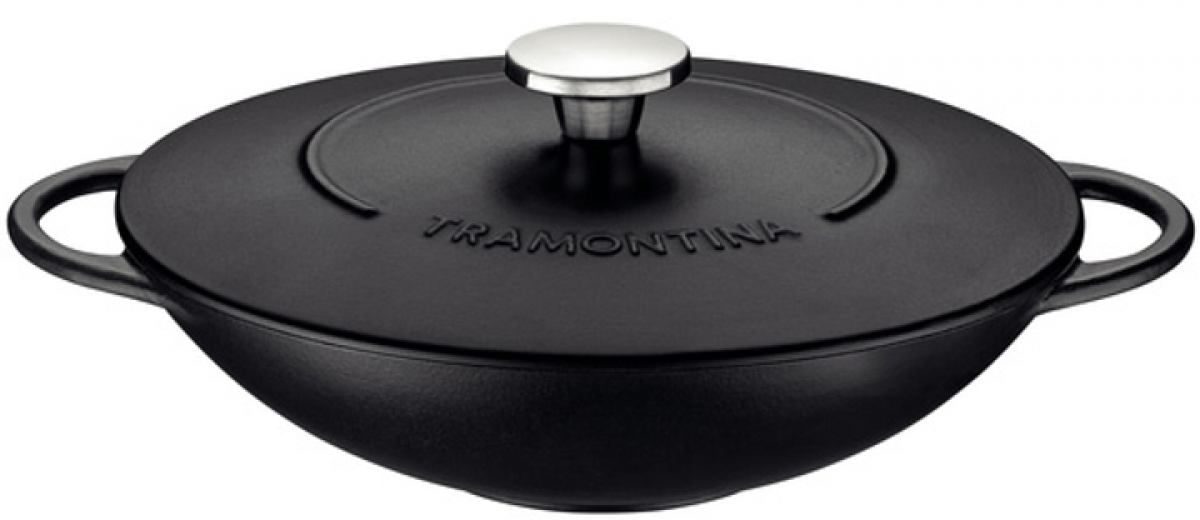 Сковорода ВОК Tramontina Trento 5 л (20806/032) - фото - інтернет-магазин електроніки та побутової техніки TTT