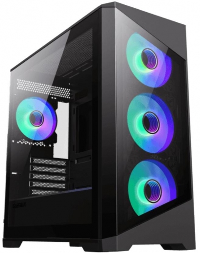Корпус GameMax Destroyer TGB Black - фото Корпус GameMax Destroyer TGB Black - фото - интернет-магазин электроники и бытовой техники TTT