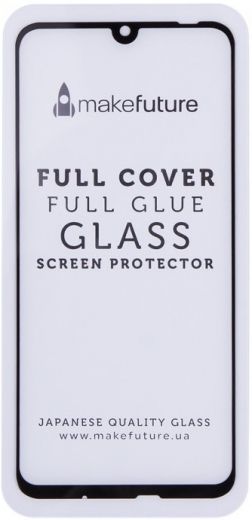 Захисне скло MakeFuture Full Glue Huawei P Smart 2019 Black - фото - інтернет-магазин електроніки та побутової техніки TTT