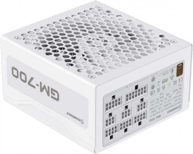 Блок питания GameMax GM-700 Modular White - фото - интернет-магазин электроники и бытовой техники TTT