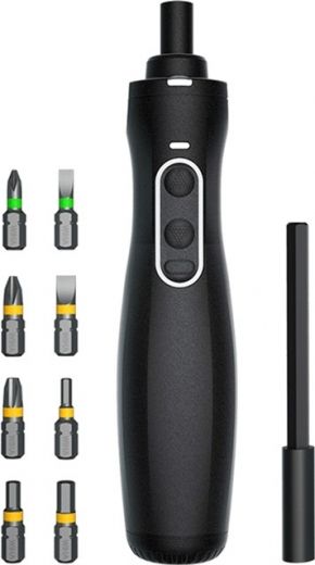 Електрична викрутка Xiaomi Wiha Zu Hause Electric Screwdriver + 8 насадок (6971478621247) - фото - інтернет-магазин електроніки та побутової техніки TTT