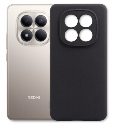Cиліконовий чохол BeCover для Xiaomi Redmi Note 15 Pro 4G (714972) Black - фото - інтернет-магазин електроніки та побутової техніки TTT