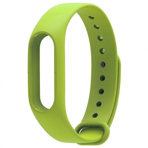 Ремешок для Xiaomi Mi Band 2 Light Green - фото - интернет-магазин электроники и бытовой техники TTT