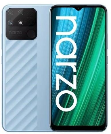 Смартфон realme Narzo 50A 4/128Gb (RMX3430) Oxygen Blue - фото - інтернет-магазин електроніки та побутової техніки TTT