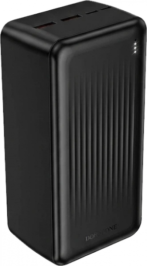 УМБ Borofone BJ80C Clever 50000mAh 22.5W PD / QC3.0 Black - фото - интернет-магазин электроники и бытовой техники TTT