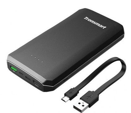 УМБ Tronsmart Edge 20000 QC Power Bank Li-pol 20000 mAh Black - фото - интернет-магазин электроники и бытовой техники TTT