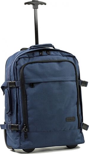 Сумка-рюкзак на колесах Members Essential On-Board 33 (922522) Navy - фото - інтернет-магазин електроніки та побутової техніки TTT