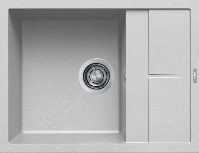 Кухонная мойка гранит Elleci Unico 125, 79 Nuvola - фото - интернет-магазин электроники и бытовой техники TTT