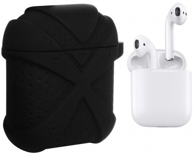 Чохол X-Men i-Smile для Apple AirPods IPH1438 (702337) Black - фото - інтернет-магазин електроніки та побутової техніки TTT