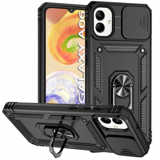 Панель BeCover Military для Samsung Galaxy A06 SM-A065 (712157) Black - фото - интернет-магазин электроники и бытовой техники TTT