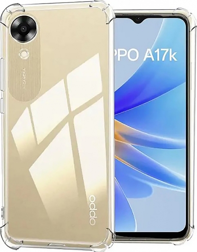 Панель BeCover Anti-Shock для Oppo A17k 4G (709344) Clear - фото - интернет-магазин электроники и бытовой техники TTT