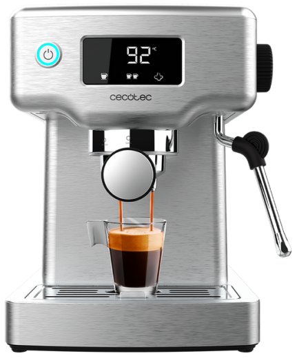 Кофеварка рожковая Cecotec Cumbia Power Espresso 20 Barista Compact (CCTC-01986) - фото Кофеварка рожковая Cecotec Cumbia Power Espresso 20 Barista Compact (CCTC-01986) - фото - интернет-магазин электроники и бытовой техники TTT