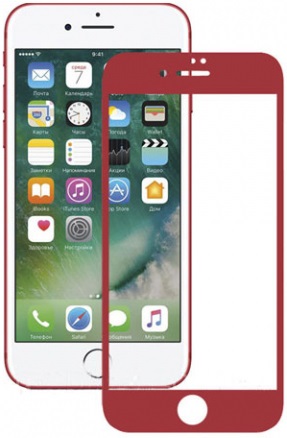 Защитное стекло Mocolo 3D iPhone 6/6s Red - фото Защитное стекло Mocolo 3D iPhone 6/6s Red - фото - интернет-магазин электроники и бытовой техники TTT