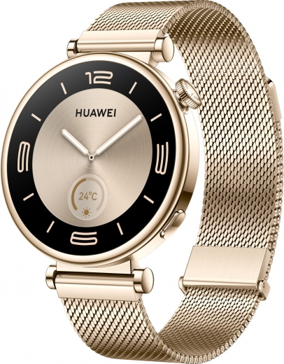 Смарт часы Huawei Watch GT 4 41mm Elegant (55020BJA) Light Gold Milanese - фото - интернет-магазин электроники и бытовой техники TTT