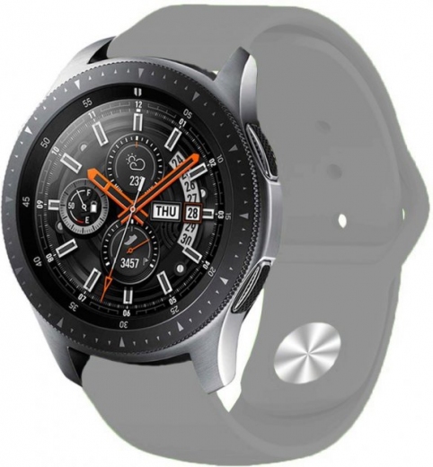 Ремінець BeCover для Honor MagicWatch 2 / Huawei Watch 3 Pro Classic 46mm (707061) Gray - фото - інтернет-магазин електроніки та побутової техніки TTT