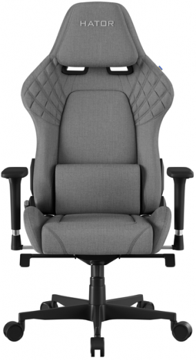 Кресло геймерское HATOR Darkside 2 PRO (HTC1506) Fabric Grey  - фото - интернет-магазин электроники и бытовой техники TTT