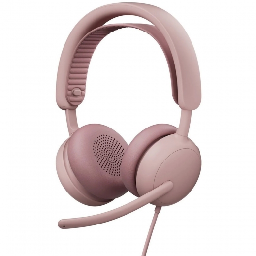 Навушники Logitech ZONE Wired 2 (L981-001620) Rose - фото - інтернет-магазин електроніки та побутової техніки TTT