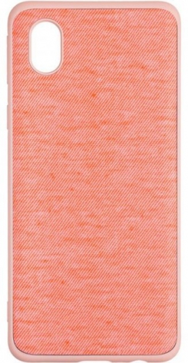 Накладка Gelius Canvas Case для Samsung Galaxy A013 (A01 Core) (2099900823848) Pink - фото - інтернет-магазин електроніки та побутової техніки TTT