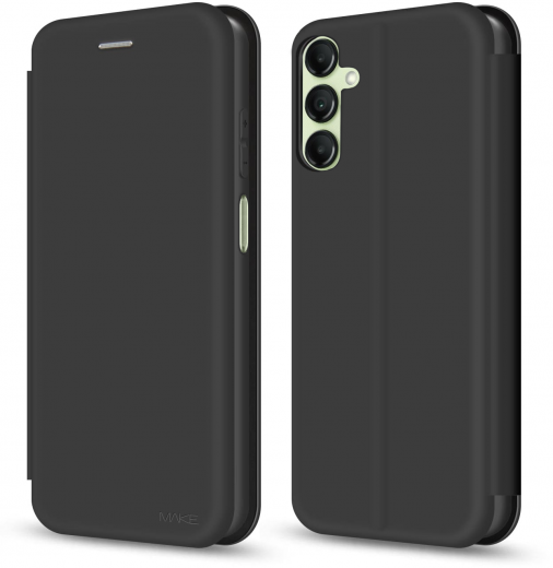 Чохол-книжка Make Flip Samsung A24 (MCP-SA24BK) Black - фото - інтернет-магазин електроніки та побутової техніки TTT