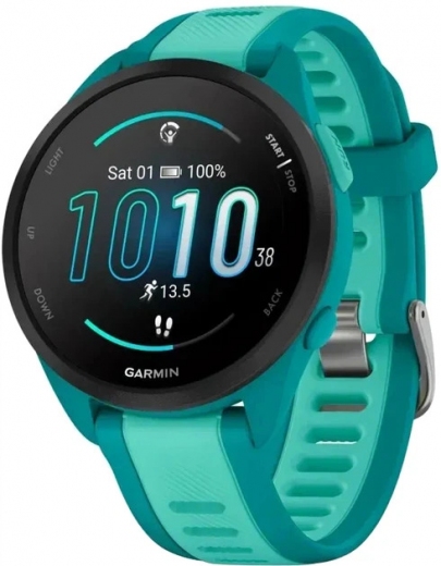 Смарт-часы Garmin Forerunner 165 Music (010-02863-32) Turquoise/Aqua  - фото - интернет-магазин электроники и бытовой техники TTT