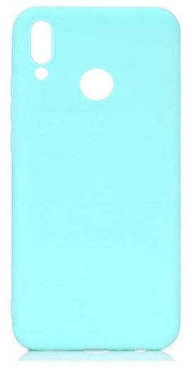 Накладка Silicon case Honor 10 Lite/Honor 10i/Huawei P smart 2019 Sky blue - фото - интернет-магазин электроники и бытовой техники TTT
