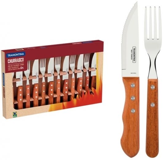 Набір приборів для гриля TRAMONTINA Barbecue 12 предметів (22399/063) - фото - інтернет-магазин електроніки та побутової техніки TTT