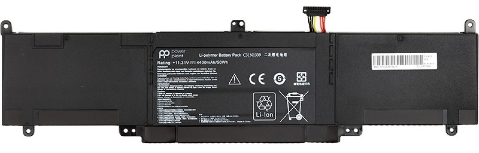 Акумулятор PowerPlant для ноутбуків Asus ZenBook UX303L (C31N1339) 11.31V 4400mAh (original) (NB430895) - фото - інтернет-магазин електроніки та побутової техніки TTT