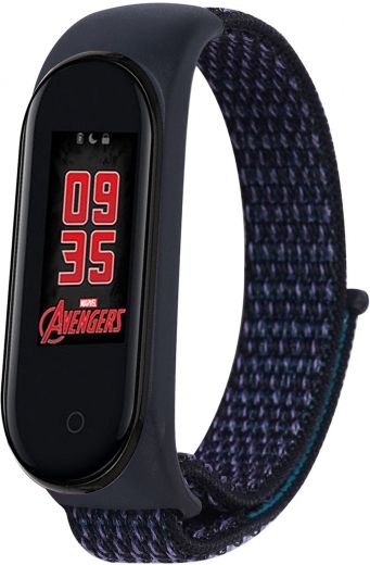 Ремінець TPU Nylon Xiaomi Mi Band 5 Navy blue - фото - інтернет-магазин електроніки та побутової техніки TTT