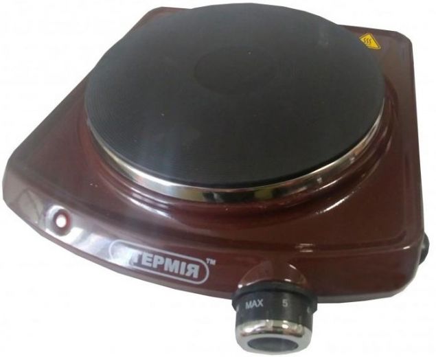 Плита настільна ТЕРМІЯ ЕПЧ 1-1,5/230М2 Brown - фото Плита настільна ТЕРМІЯ ЕПЧ 1-1,5/230М2 Brown - фото - інтернет-магазин електроніки та побутової техніки TTT