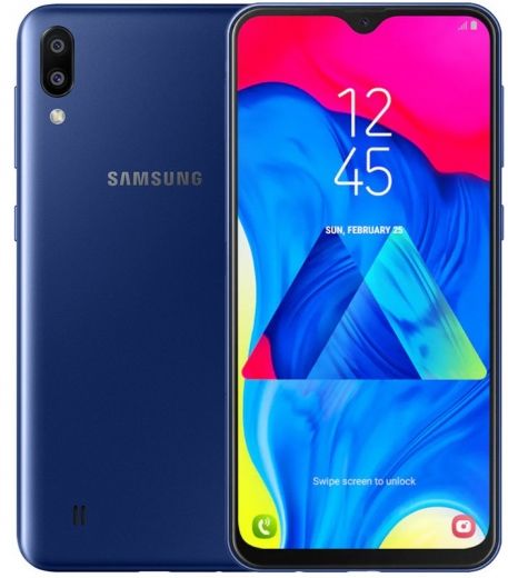 Смартфон Samsung Galaxy M10 M105G 2/16Gb (SM-M105GZBGSEK) Ocean Blue - фото - інтернет-магазин електроніки та побутової техніки TTT