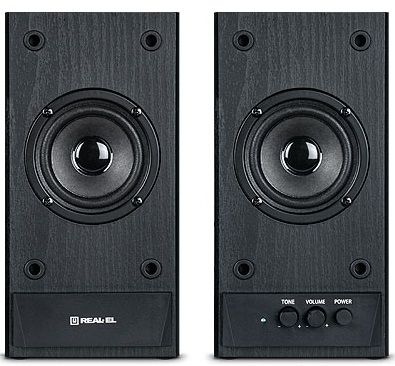 Акустическая система Real-El S-219 Black - фото - интернет-магазин электроники и бытовой техники TTT