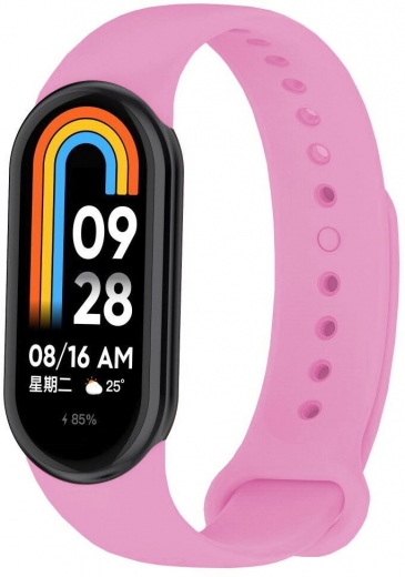Ремешок BeCover для Xiaomi Mi Smart Band 8 (709391) Hot Pink - фото - интернет-магазин электроники и бытовой техники TTT