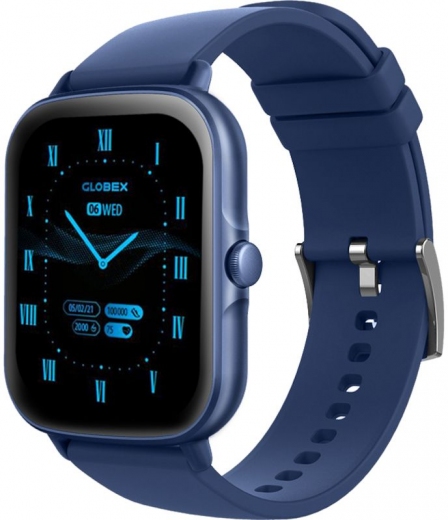 Смарт-годинник Globex Smart Watch Me Pro (4820183720917) Blue - фото - інтернет-магазин електроніки та побутової техніки TTT