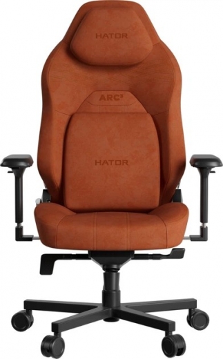 Крісло для геймерів Hator Arc 3 S Velour (HTC3449S) Orange  - фото - інтернет-магазин електроніки та побутової техніки TTT