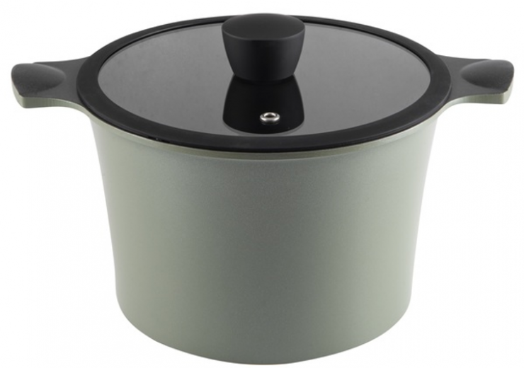 Каструля Ringel Zitrone Olive 5.8 л 24 см (RG-2108-24/2/OL) - фото - інтернет-магазин електроніки та побутової техніки TTT