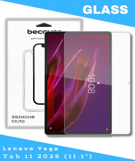 Защитное стекло Becover для Lenovo Yoga Tab 11 2025 (11.1
