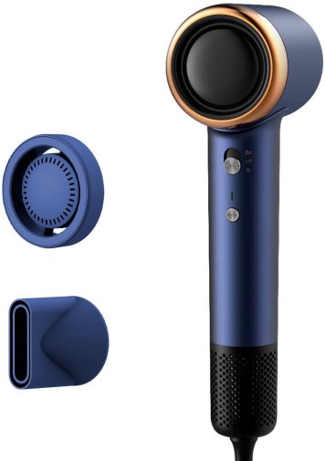 Фен Deerma DEM-CF50W Navy Blue - фото - інтернет-магазин електроніки та побутової техніки TTT