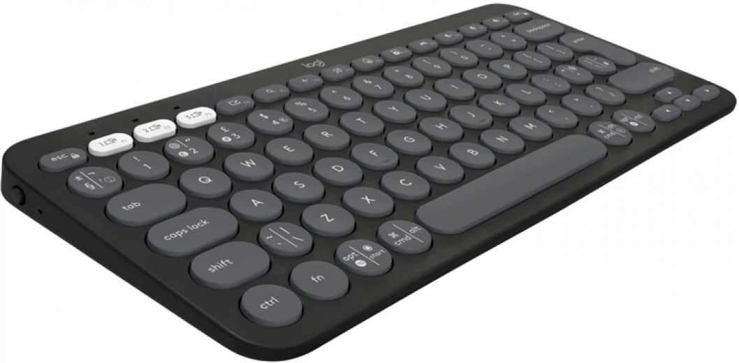 Клавиатура беспроводная Logitech Pebble Keys 2 K380s Tonal UA (920-011851) Graphite  - фото - интернет-магазин электроники и бытовой техники TTT