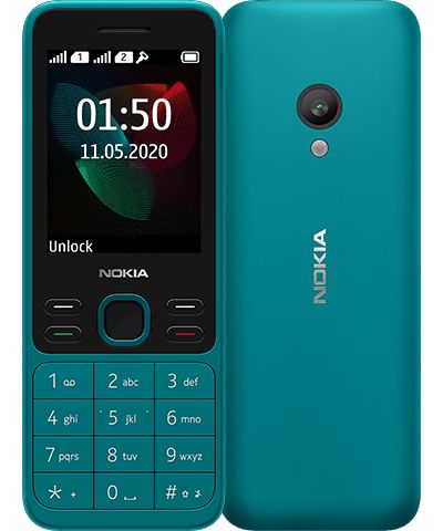 Мобільний телефон Nokia 150 2020 Cyan - фото Мобільний телефон Nokia 150 2020 Cyan - фото - інтернет-магазин електроніки та побутової техніки TTT
